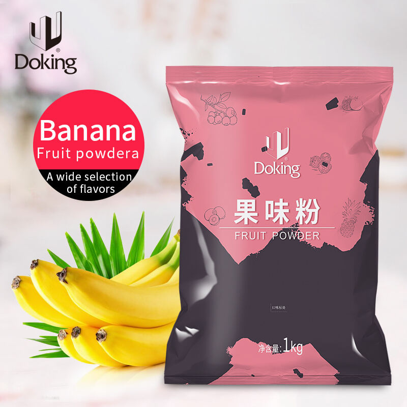 Doking Banana Milk Tea Powder Imported 1kg