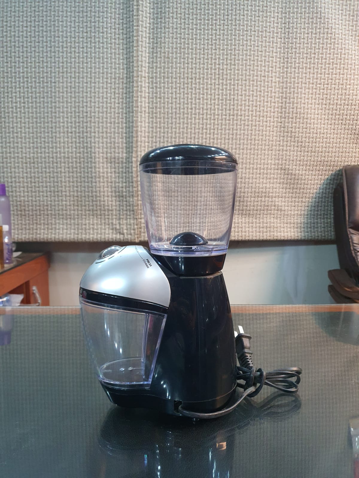 High Power Professional Coffee Grinder Electric Beans Nuts Grinding Machine 220v 200w High Quality