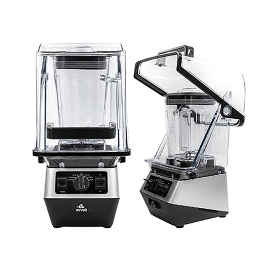 Evvoli Commercial Blender With Ice Crusher, 3 Speed Control, 2L, 2200W, EVKA-CBL20B, Black