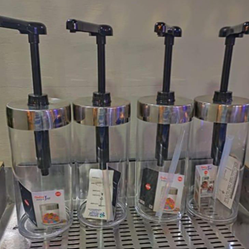 Sauce And Puree Pump With Acrylic Jar 1000ML
