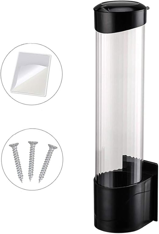Cup Dispenser Wall Mounted Plastic