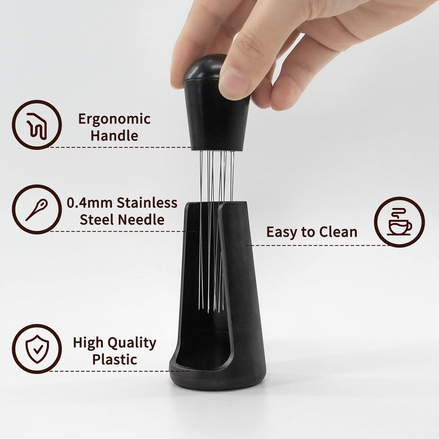 Coffee Tamper Distributor Espresso Stirrer Tool