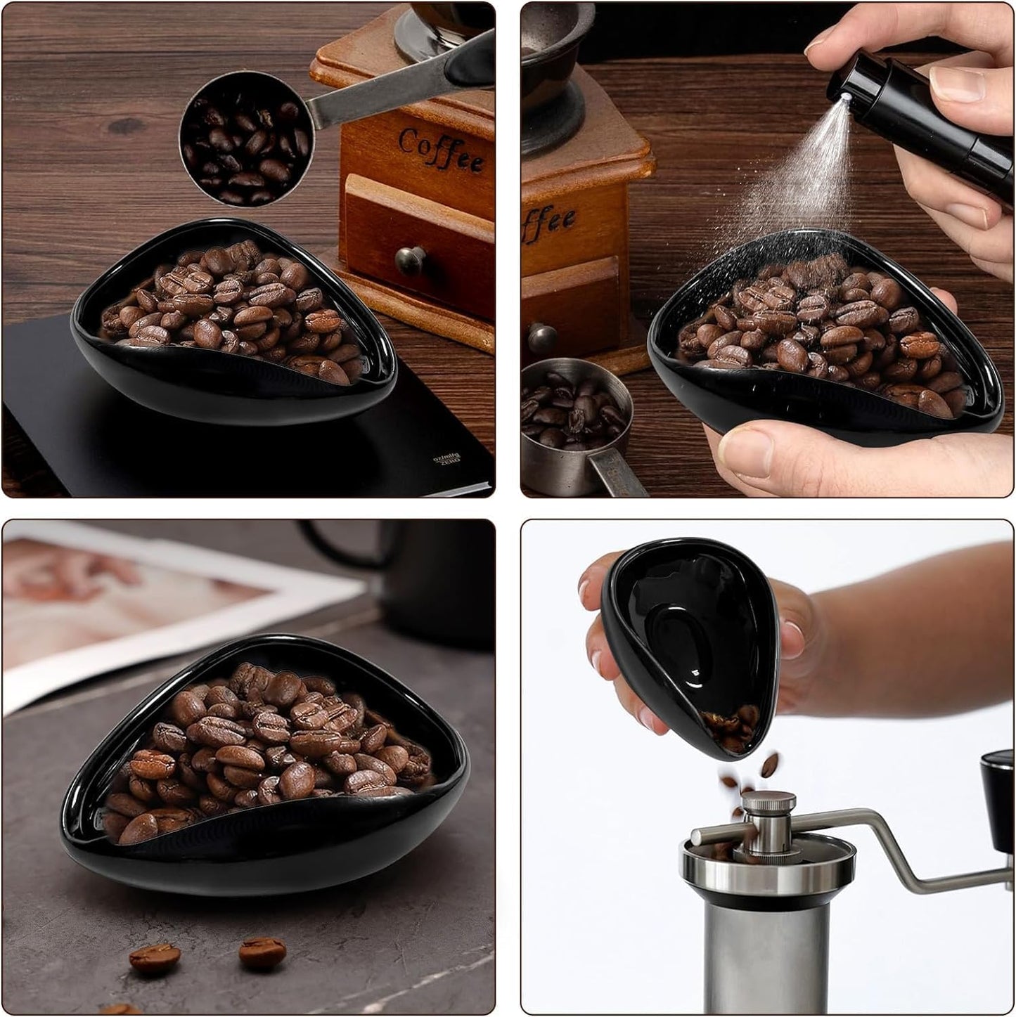 Coffee Bean Dosing Cup Spray