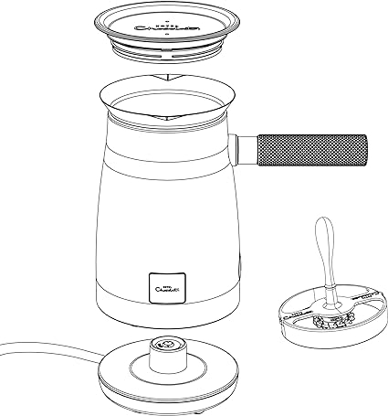 Hotel Chocolat 472754 Velvet Hot Chocolate Machine, White
