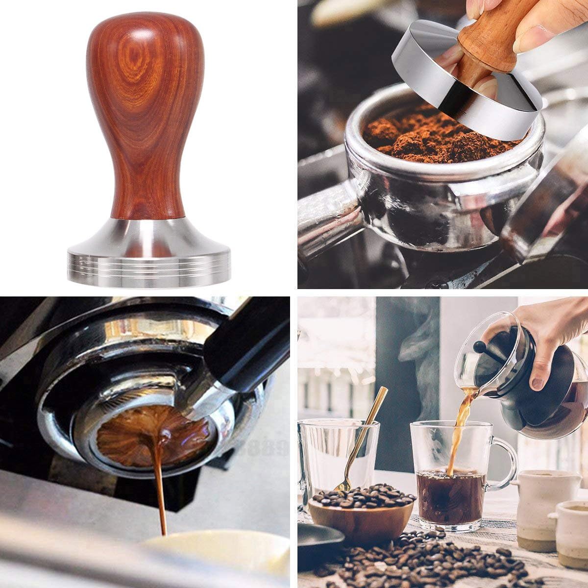 Tamper Black Rosewood 58mm