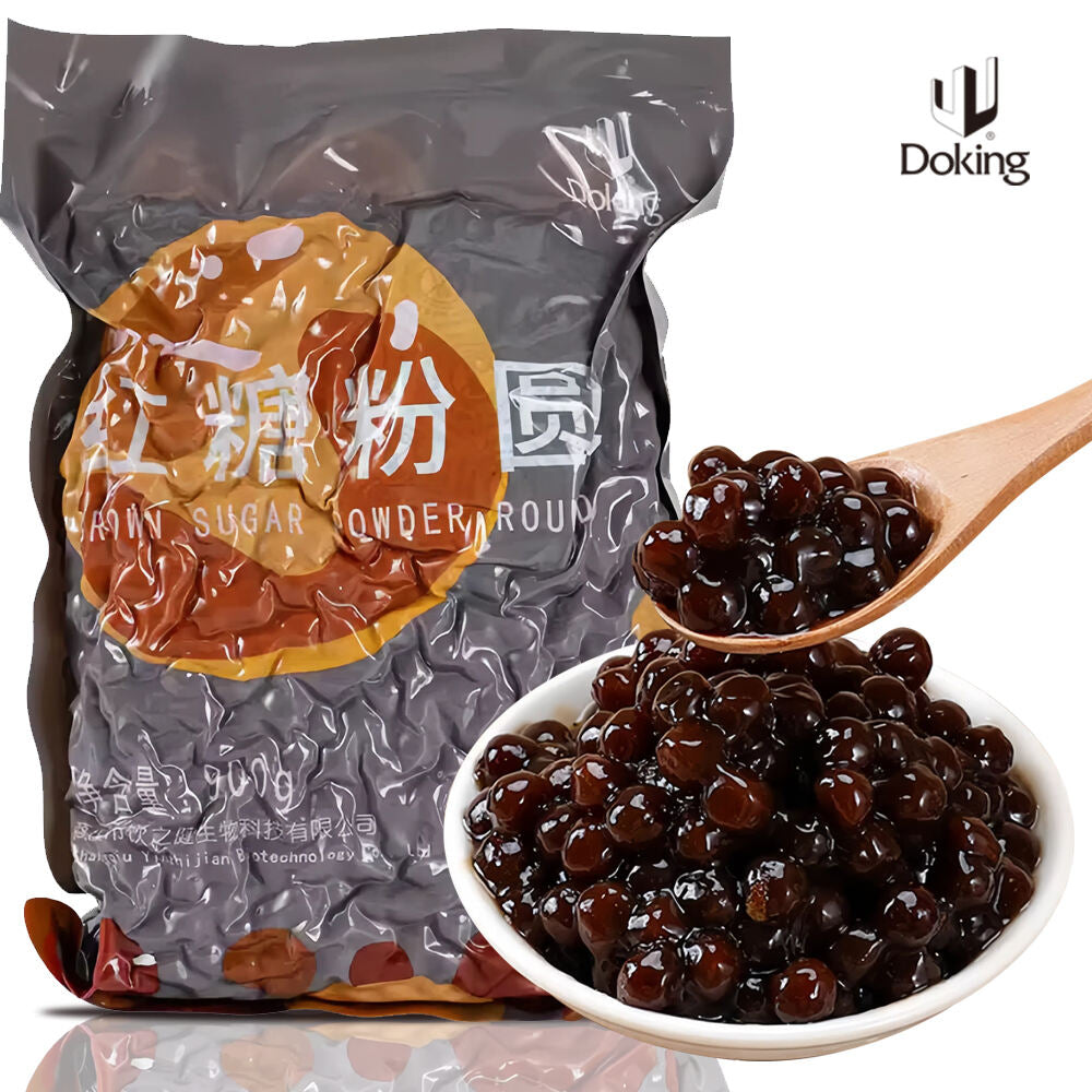 Doking Brown Sugar Tapioca Boba Imported 900g & 3kg