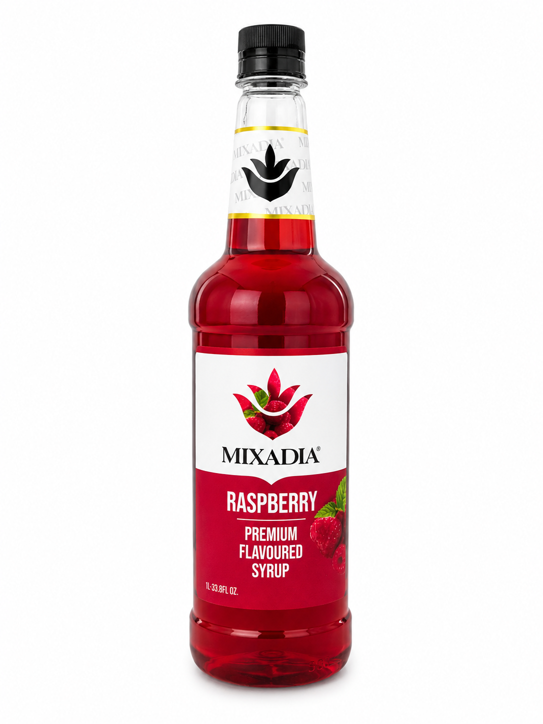 Mixadia Premium Raspberry Flavoured Syrup (1 Ltr)