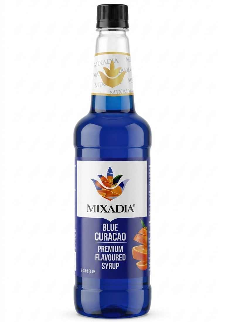 Mixadia Blue Curacao Premium Flavoured Syrup (1 Ltr)