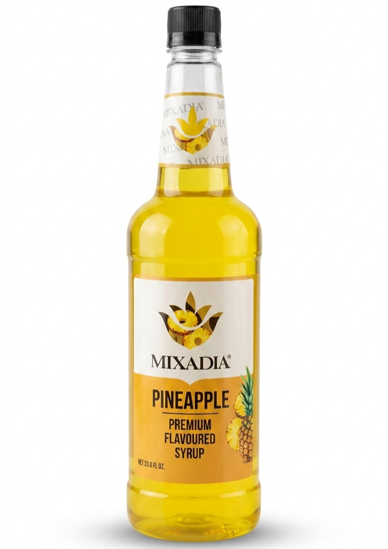 MIXADIA Pineapple Premium Flavoured Syrup (1 Ltr)