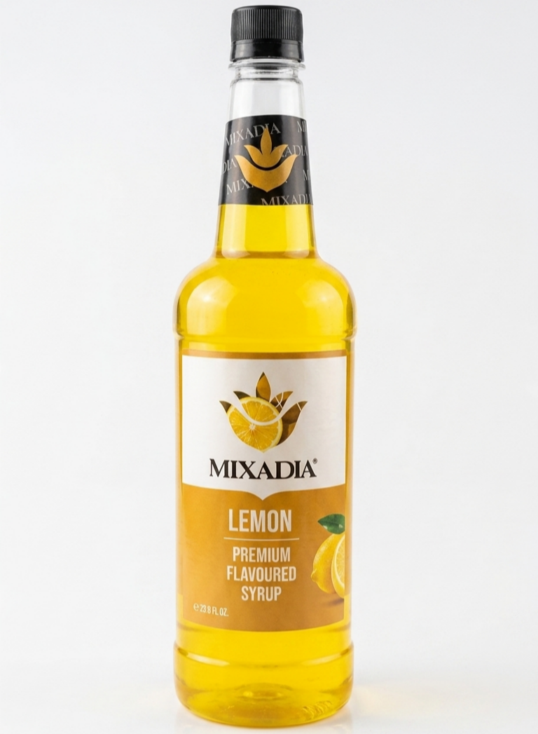 MIXADIA Lemon Premium Flavoured Syrup (1 Ltr)
