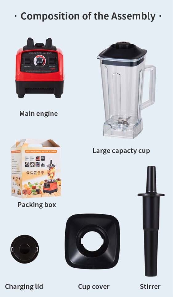 Bevsol Blender – Red