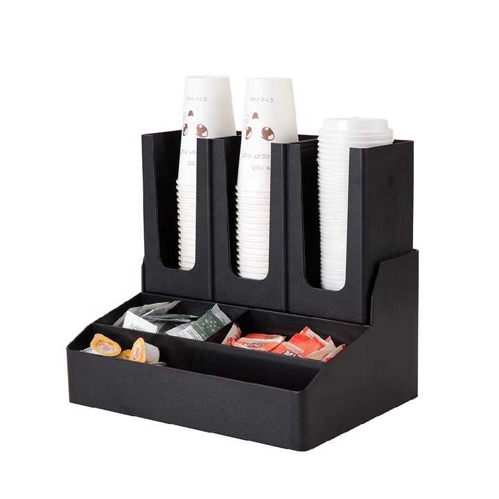 3+3 Compartment With Cup Holder