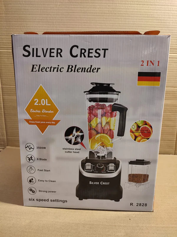 SILVER CREST 2-in-1 Electric Blender
