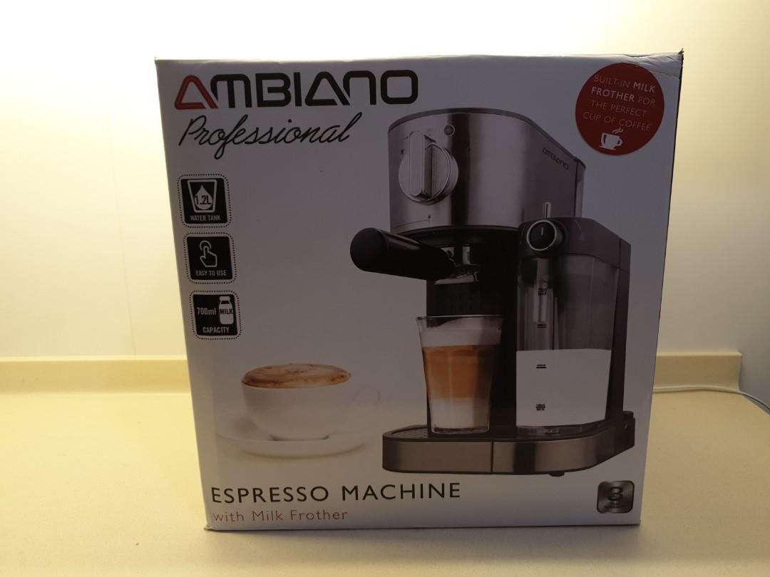 Ambiano Espresso Machine With Milk Frother