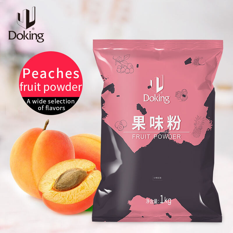 Doking Peach Milk Tea Powder Imported 1kg