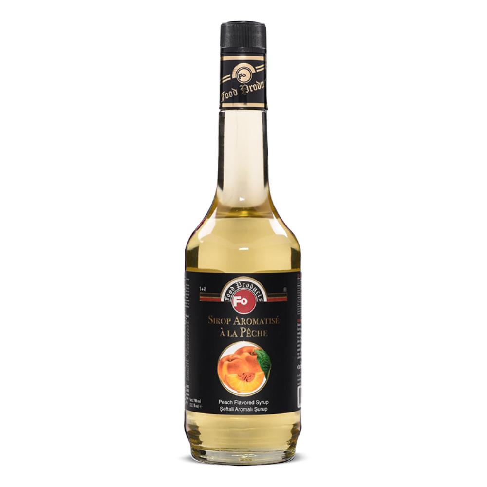 FO peach Flavored Turkish Imported Syrup 700ml