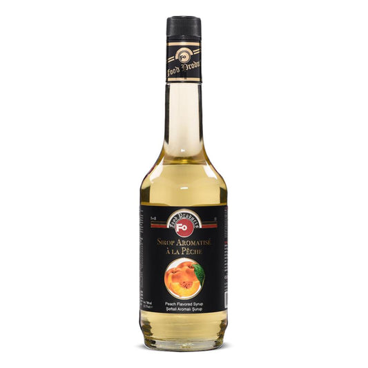 FO peach Flavored Turkish Imported Syrup 700ml