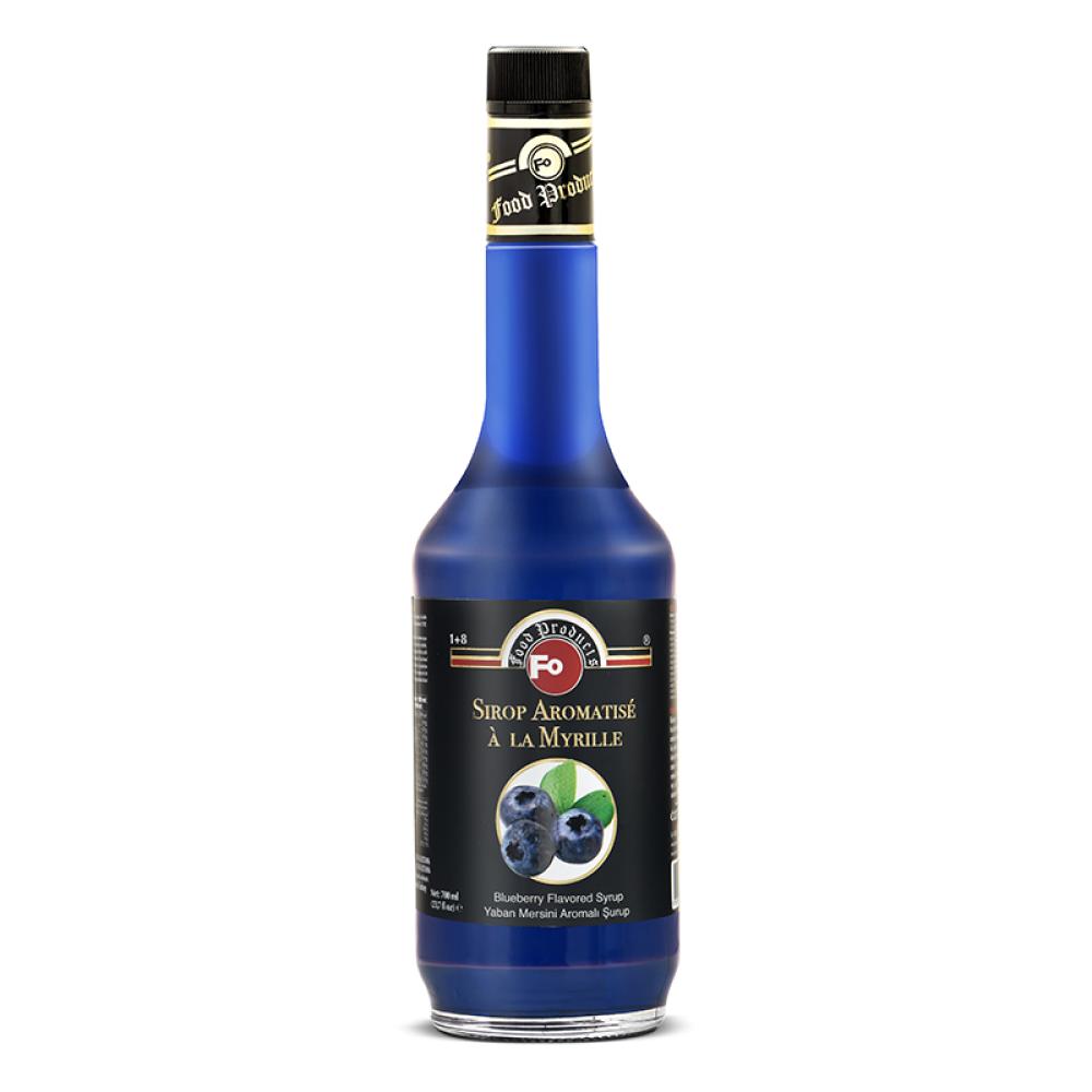 FO Blueberry Blue Flavored Turkish Imported Syrup 700ml