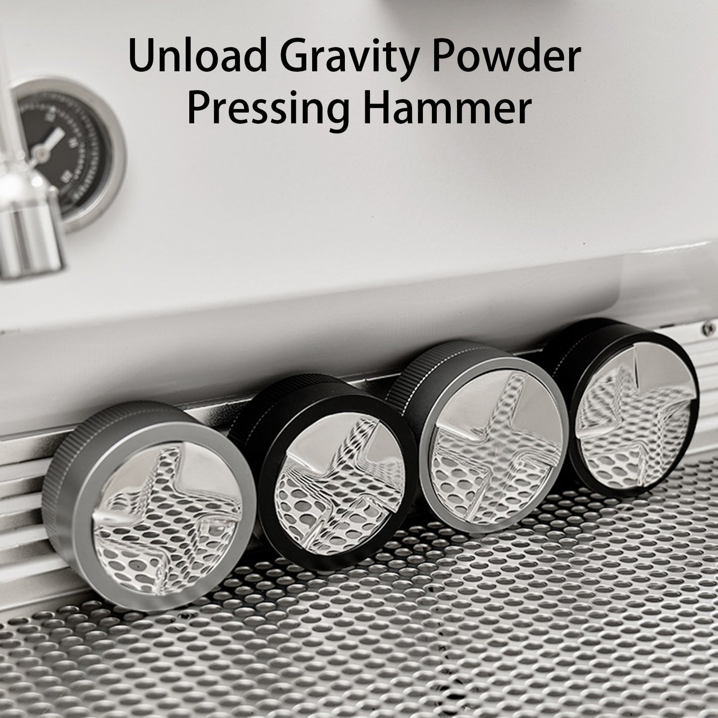 Coffee Powder Tamper Self Dumping Gravity Powder Pressing Hammer