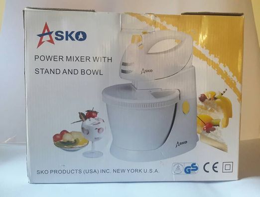 Asko Power Mixer With Stand And Bowl .