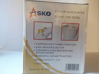 Asko Power Mixer With Stand And Bowl .