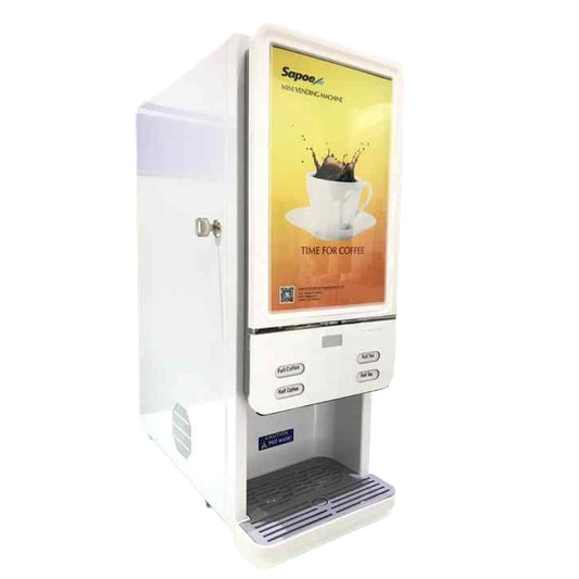2 Options Tea Coffee Vending Machine half & full tea & coffee