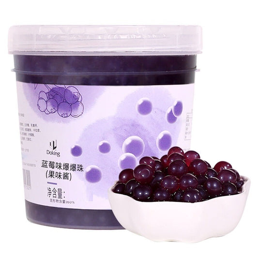 Doking Blueberry Popping Boba Imported 1.2kg & 3kg