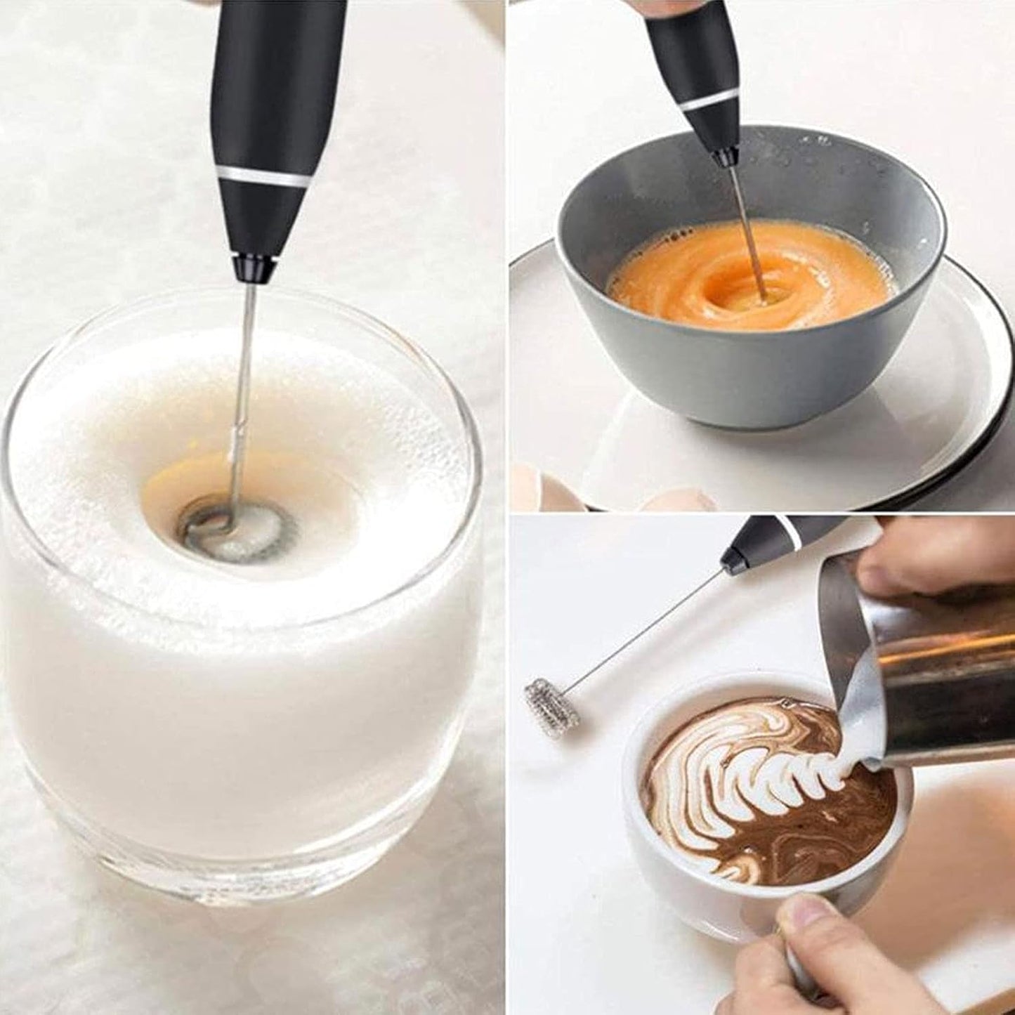 Portable USB Rechargeable Electric Egg Beater