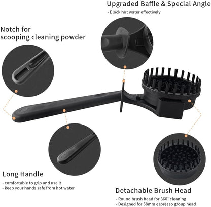 Espresso Machine Cleaning Brush Tool