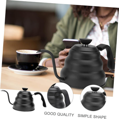 Coffee Drip Kettle Neck Stainless Steel Thin Mouth Gooseneck Cloud Drip Kettle V60