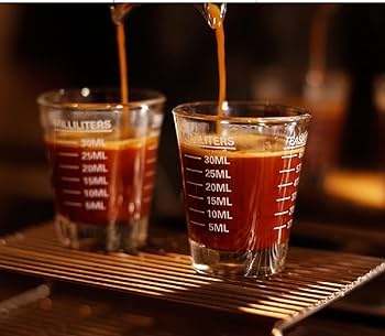 Coffee Shot Glass 30 ML, 60 ML