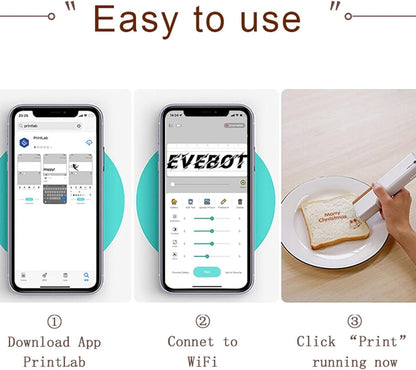 EVEBOT Handheld Food PrintPen