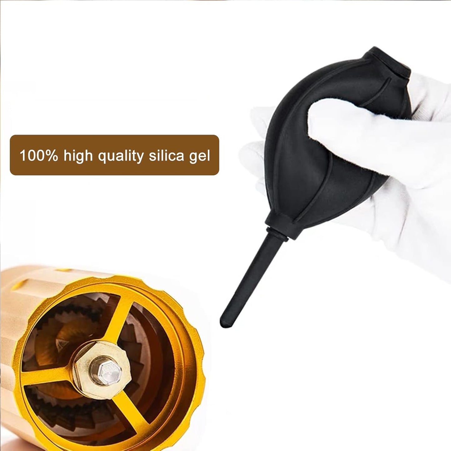 Coffee Grinder Cleaning Air Blower