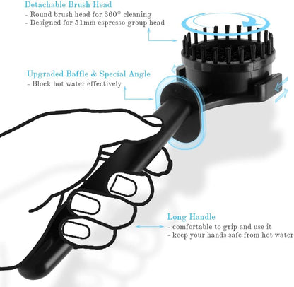 Espresso Machine Cleaning Brush Tool