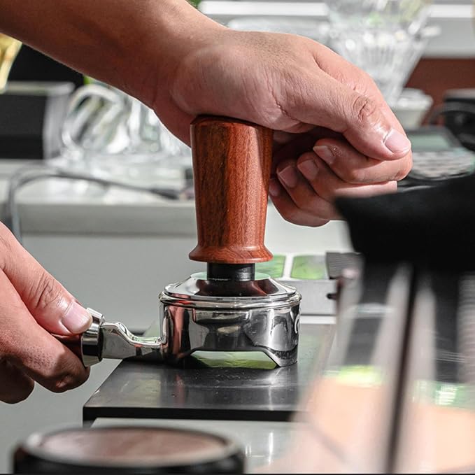 Tamper Second Generation Push Solid wood 58mm