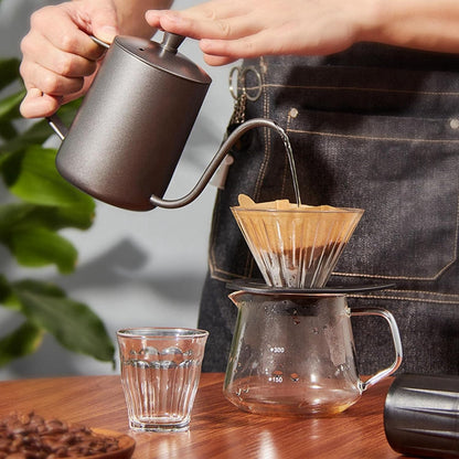 Glass Coffee Pot Clean Pour Over Coffee Server V60