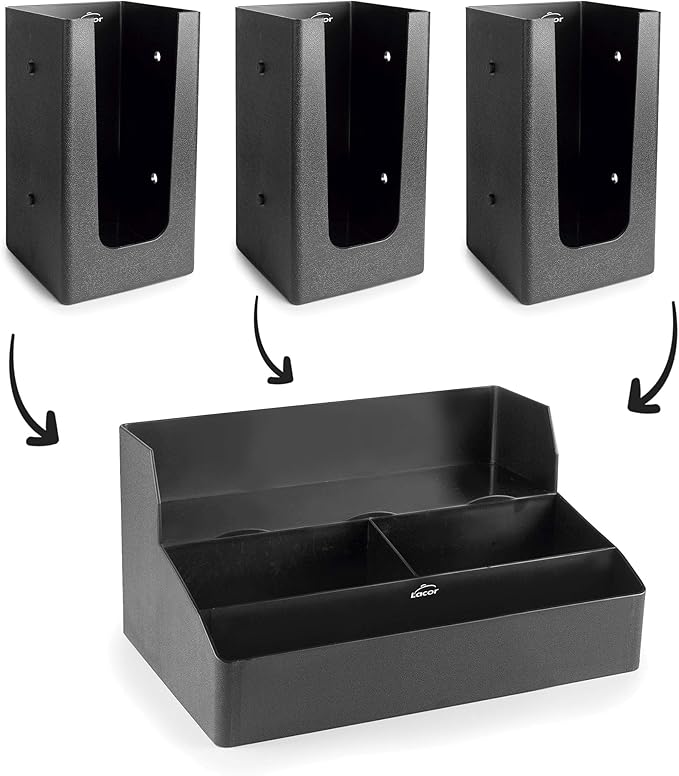 3+3 Compartment With Cup Holder