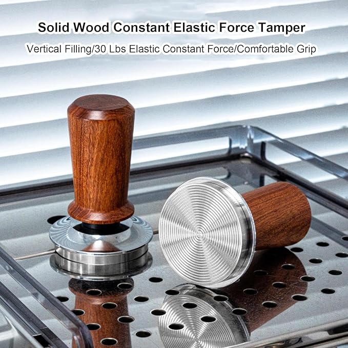 Tamper Second Generation Push Solid wood 58mm