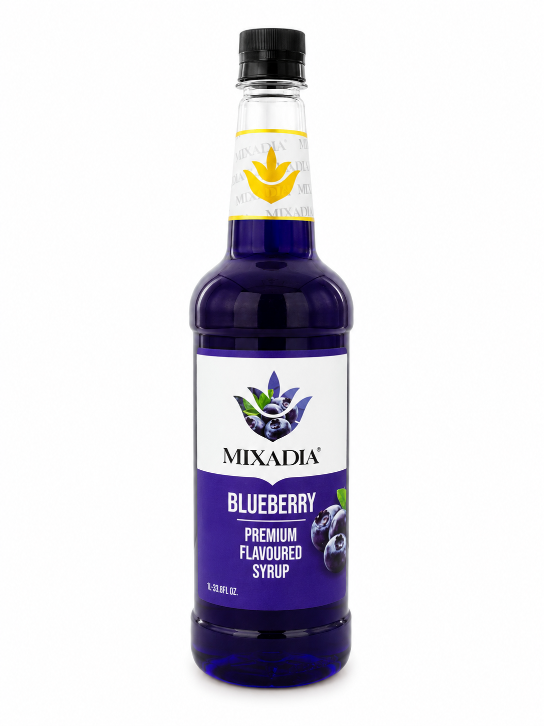 Mixadia Premium Blueberry Flavoured Syrup (1 Ltr)