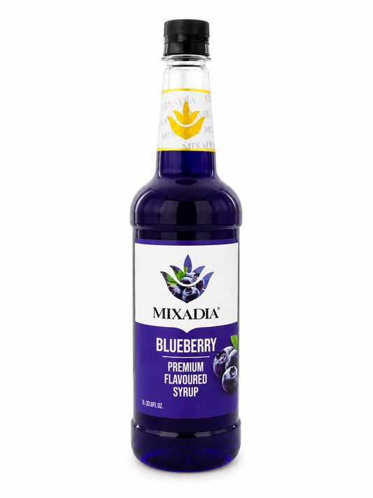 Mixadia Premium Blueberry Flavoured Syrup (1 Ltr)