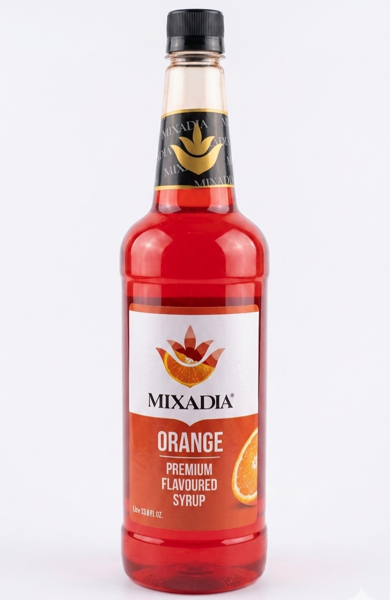 Mixadia Orange Premium Flavoured Syrup (1 Ltr)