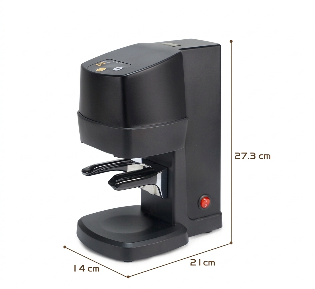 Automatic Espresso Coffee Tamper Machine – Adjustable Pressure Electric Tamping Tool for Barista & Commercial Use