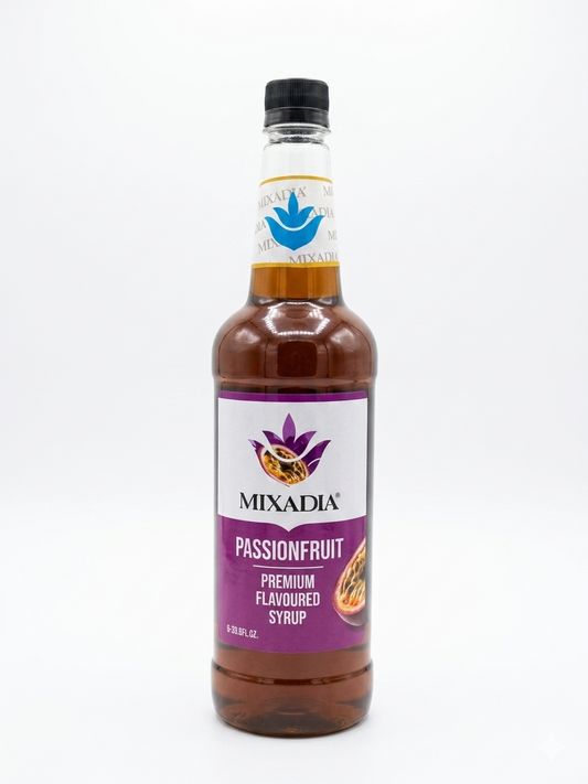 Mixadia Passionfruit Premium Flavoured Syrup (1 Ltr)