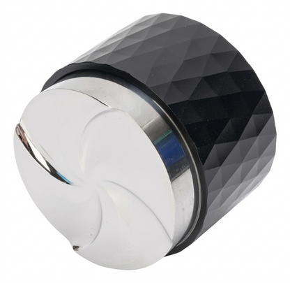 58mm Ripple Base Distributor Tamper with Diamond-Textured Grip