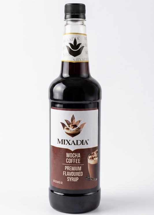 Mixadia Mocha Coffee Premium Flavoured Syrup (1 Ltr)