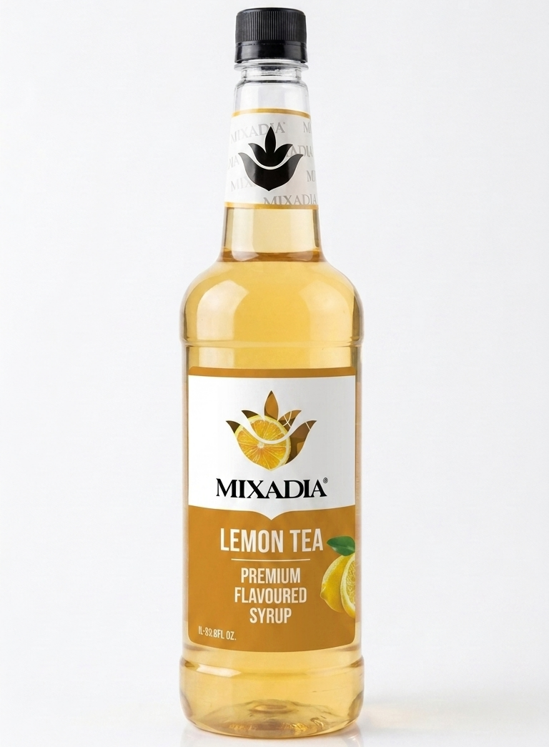 Mixadia Lemon Tea Premium Flavoured Syrup (1 Ltr)