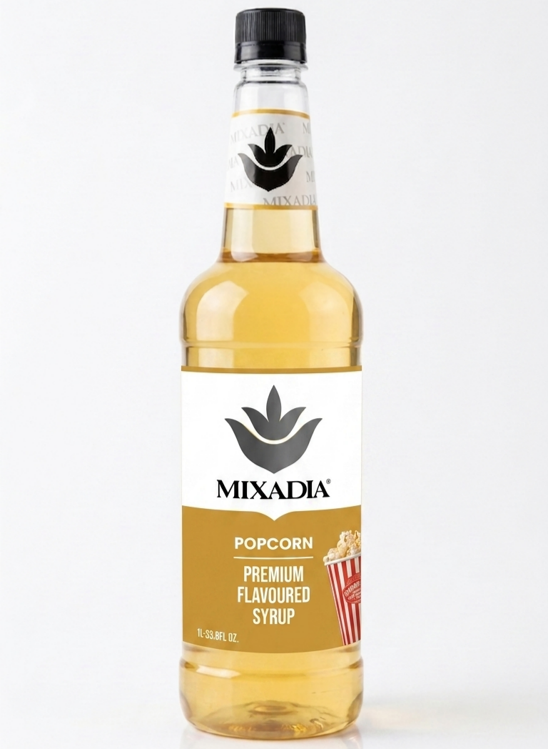 Mixadia Popcorn Premium Flavoured Syrup (1 Ltr)