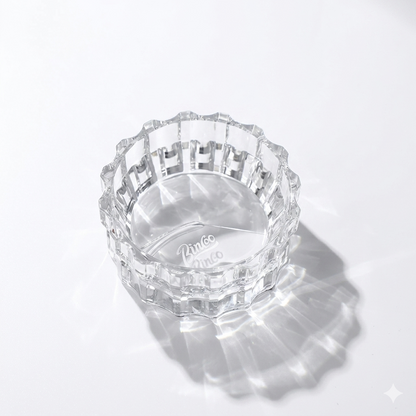Premium Magnetic Crystal Glass Coffee Dosing Ring