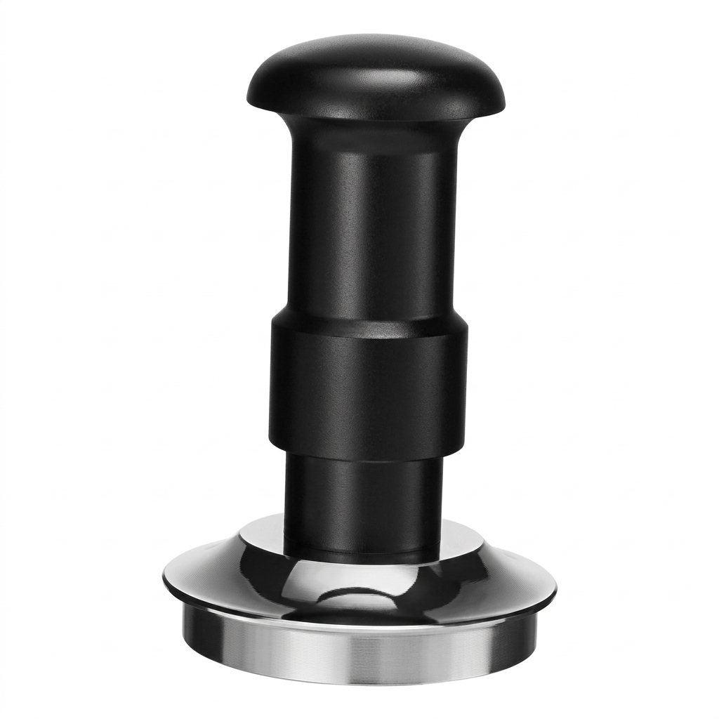 58mm Espresso Coffee Tamper – Premium Stainless Steel Base with Ergonomic Aluminum Handle