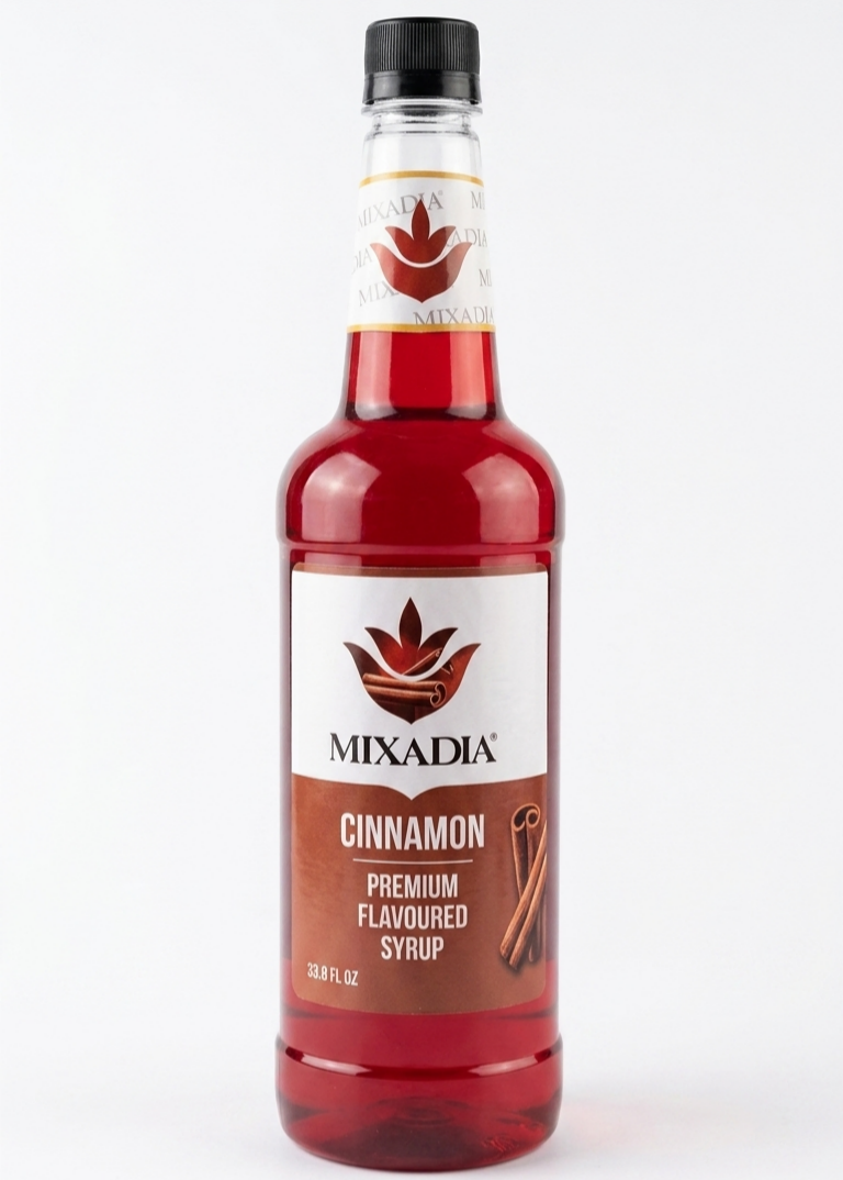 MIXADIA Cinnamon Premium Flavoured Syrup(1 Ltr)